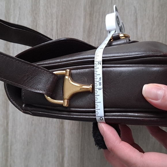 Authentic vintage Gucci Horsebit leather shoulder bag - Picture 15 of 16